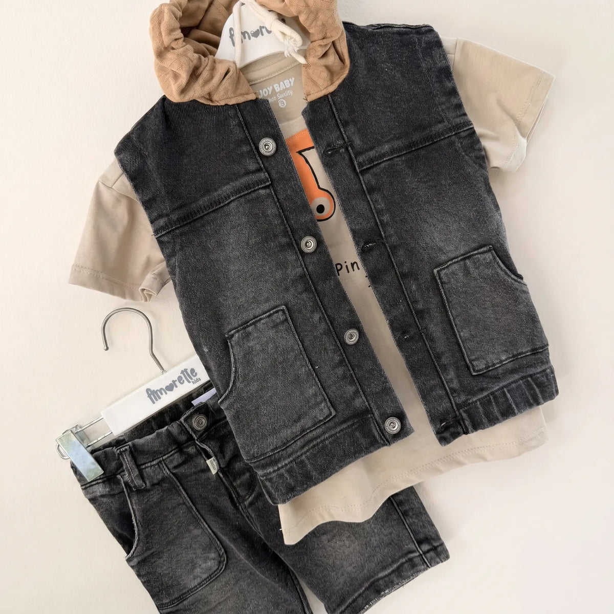Joy baby conjunto 3 prendas niño cangrejoc2531