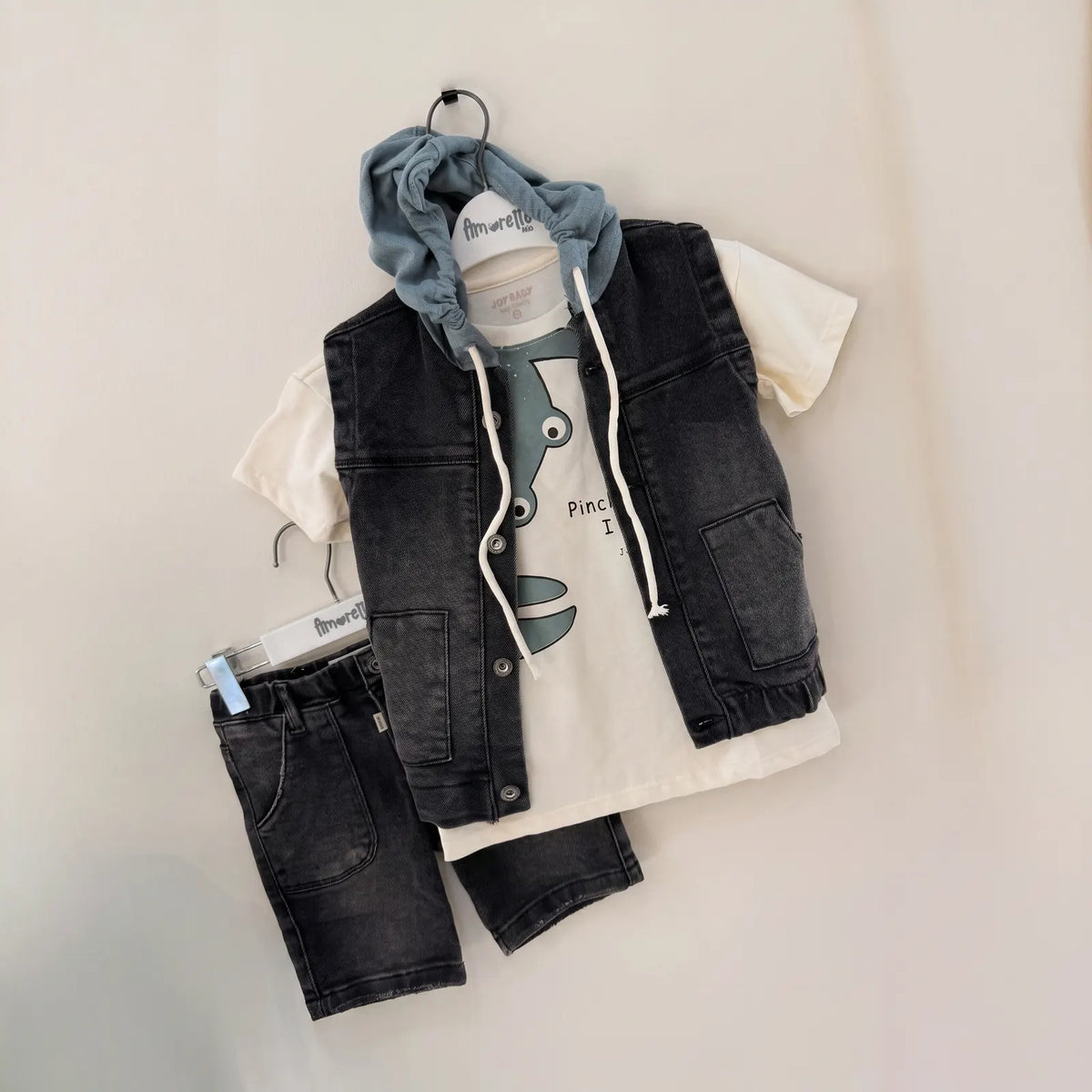 Joy baby conjunto 3 prendas niño cangrejoc2531