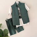 Que nota conjunto tres prendas bermuda camisa y chaleco REF: 11484