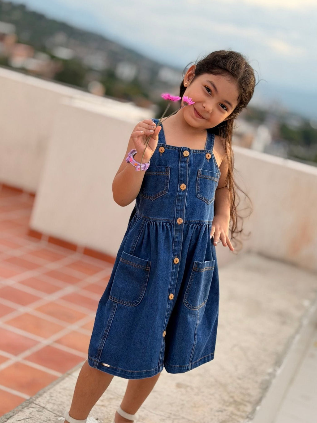Vestido denim Índigo