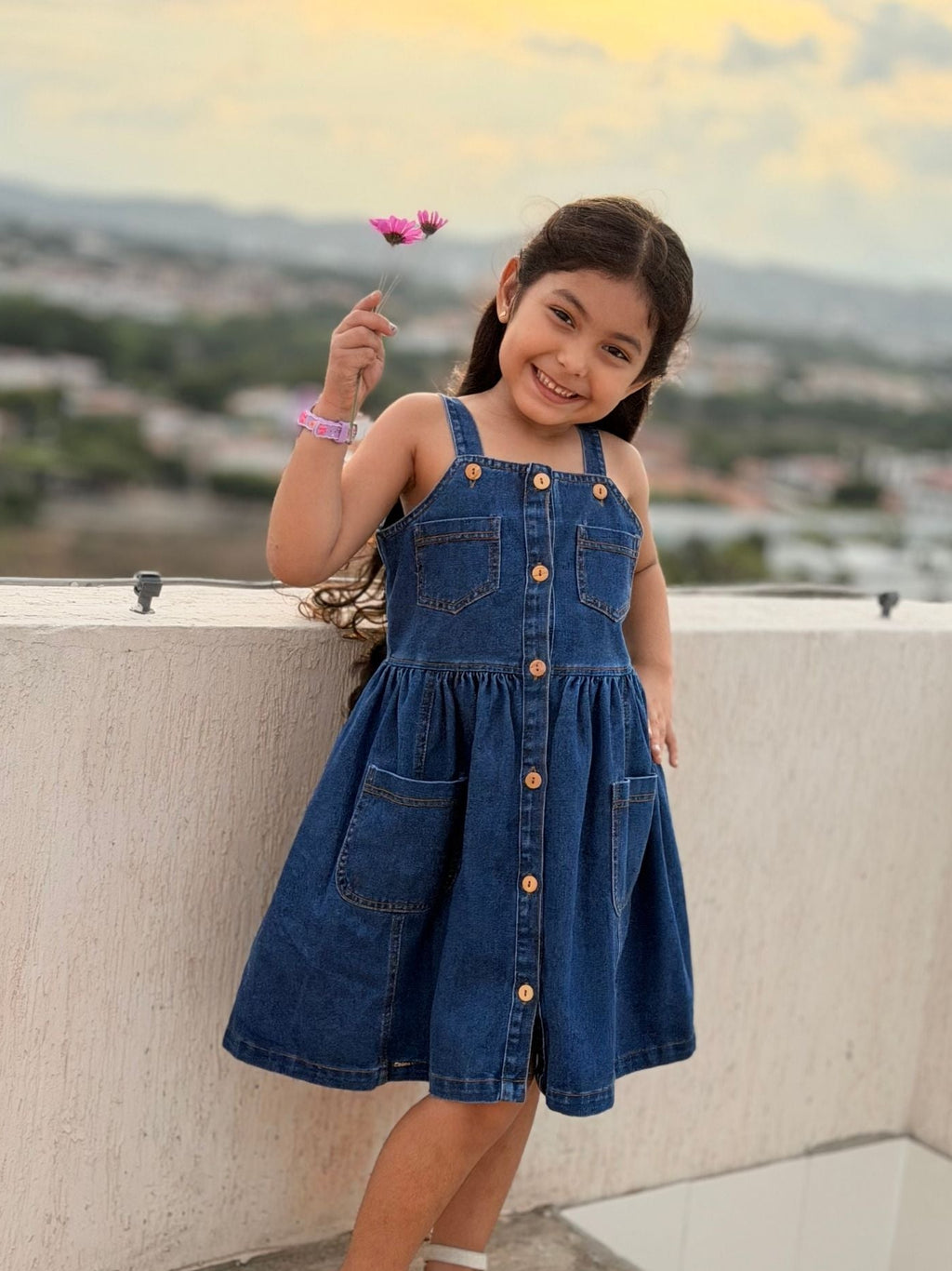 Vestido denim Índigo
