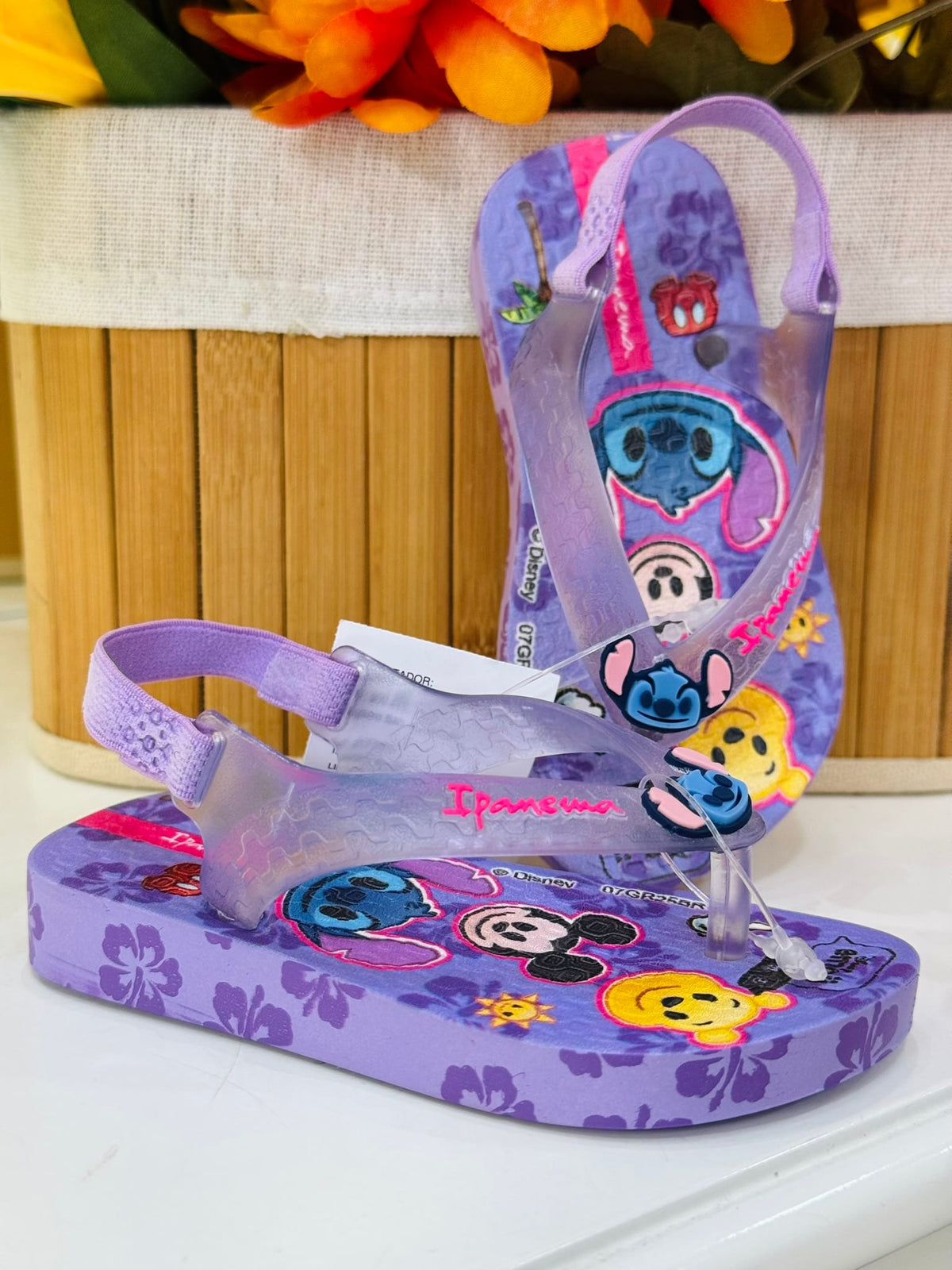 Ipanema sandalia niña lila disney