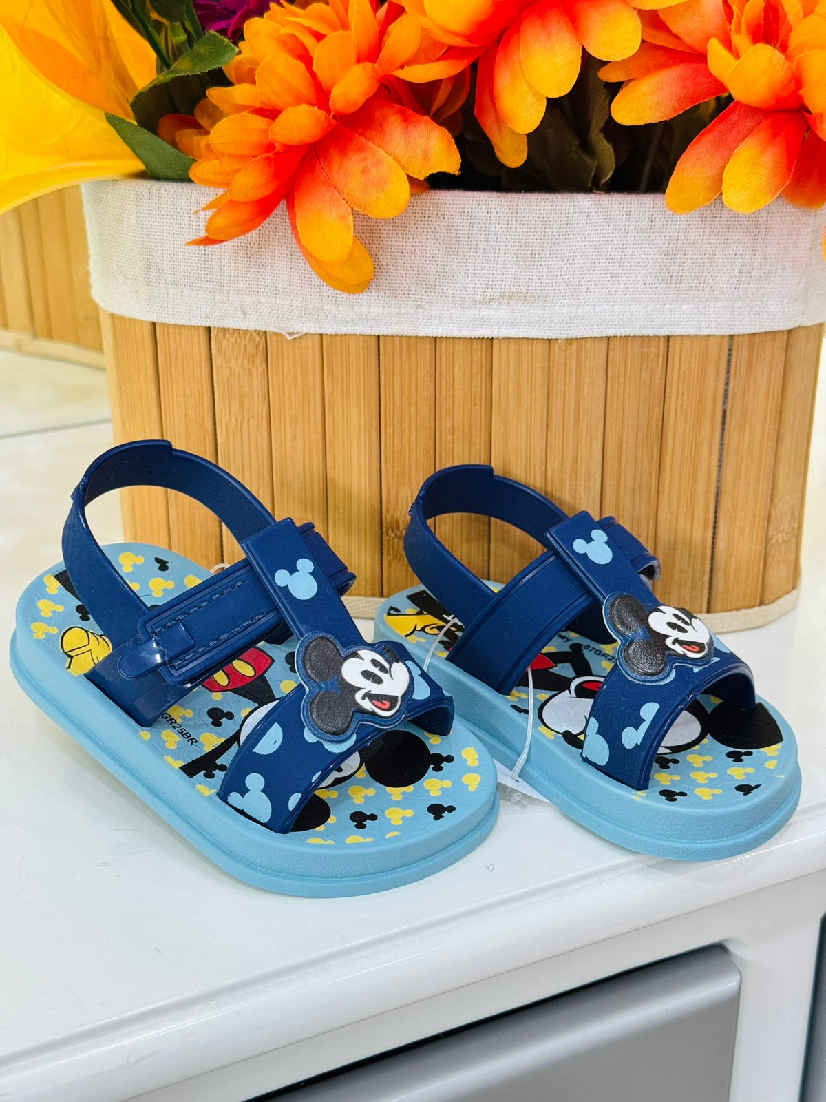 Grendene sandalia niño mickey azul