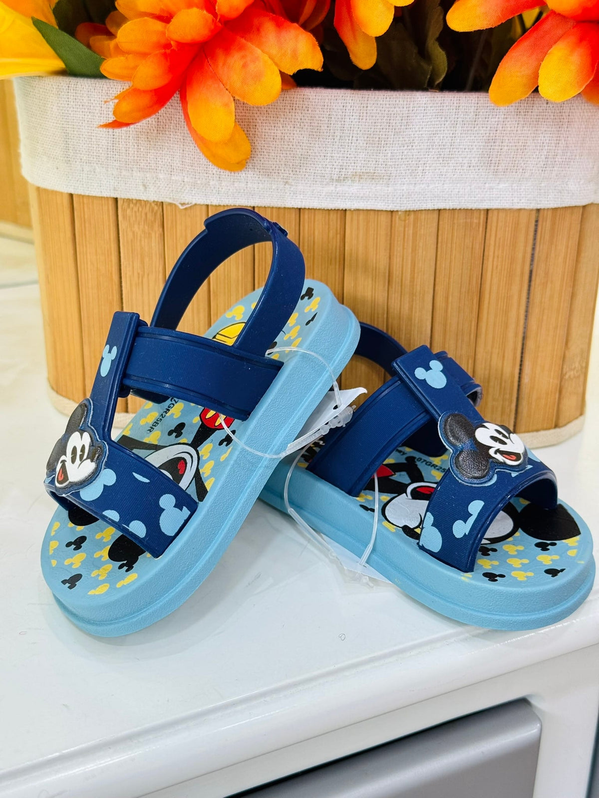 Grendene sandalia niño mickey azul