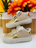 Timo zapato niña dorado